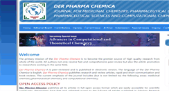 Desktop Screenshot of derpharmachemica.com